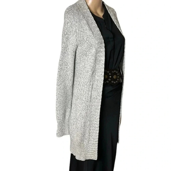 Angora,Lambswool Chunky knit tie wrap  long cardigan. Women medium Boho,timeless - Picture 8 of 14